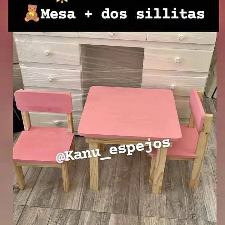 Mesa + Sillitas Últimas disponibles