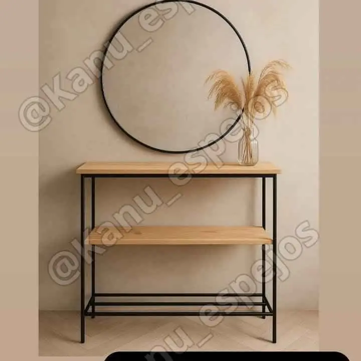 Mesa de Hierro + Circular borde PVC
