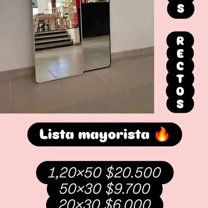 Espejos Rectangular × mayor