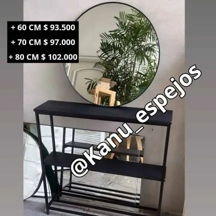 Mesa Recibidora + espejo Circ
