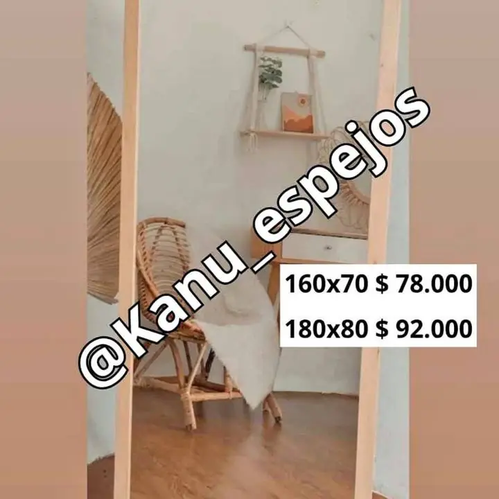 Espejo Álamo Cuerpo Entero