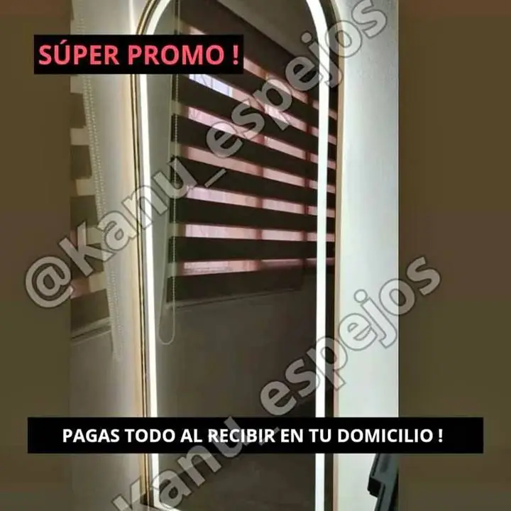 Espejo Touch Esmerilado