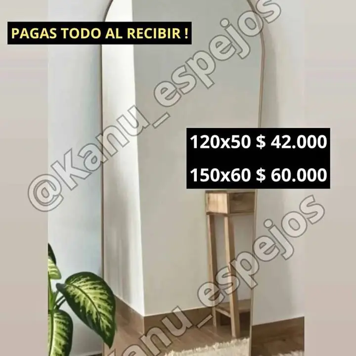 Espejo Arco Vestidor
