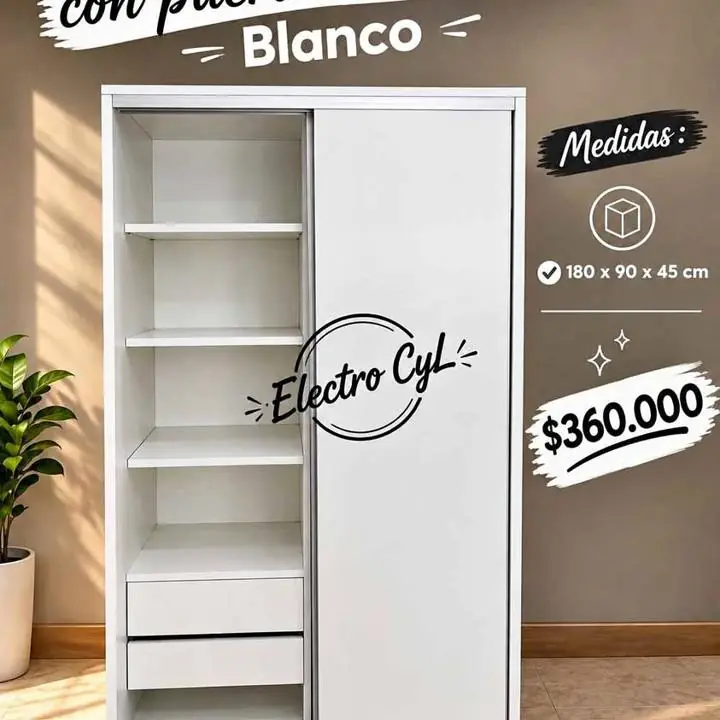 Placard con Puertas Corrediza