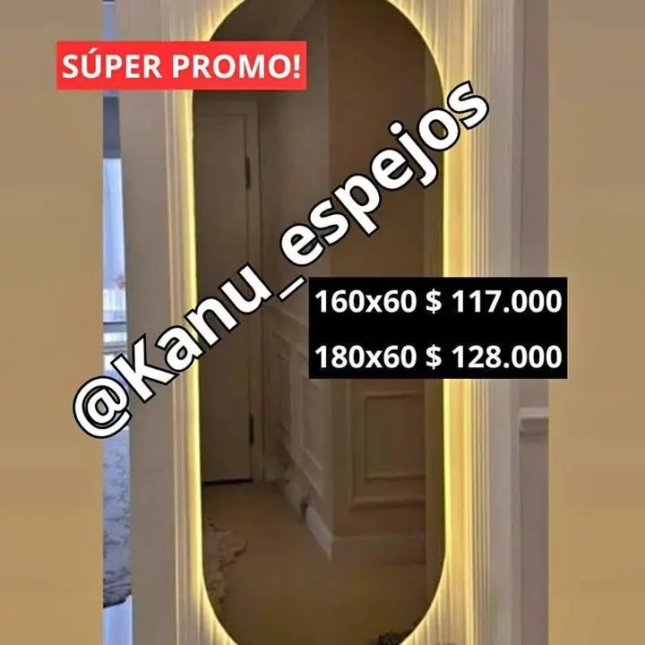 Espejo Píldora Led OFERTA