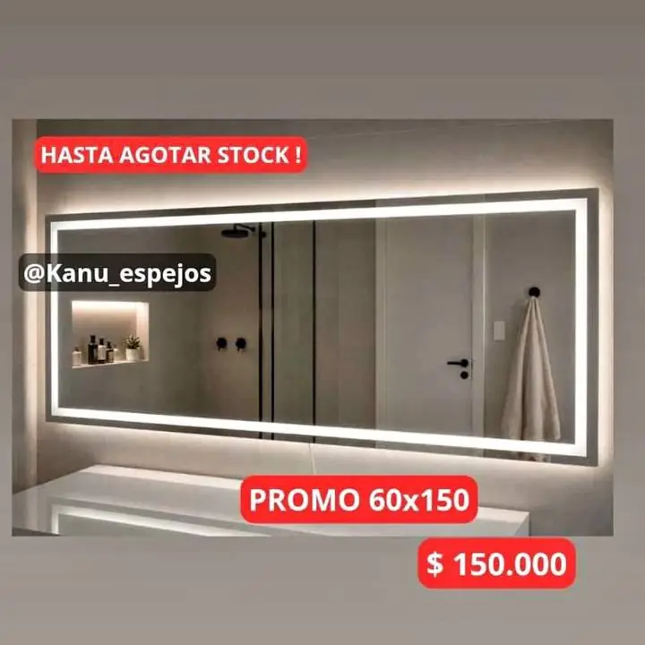 Espejo Touch Esmerilado PROMO