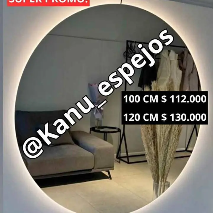 Espejo Circular led