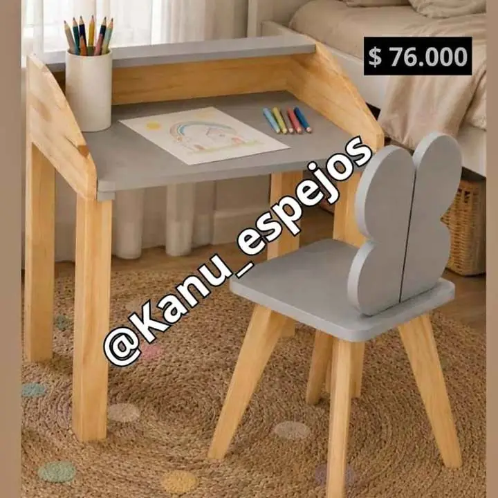 Escritorio + Sillita infantil
