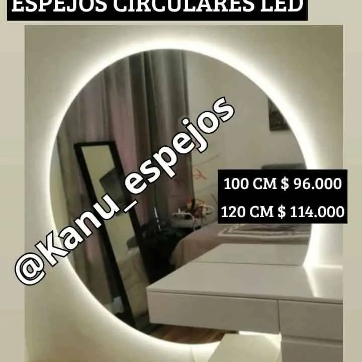 Espejo Circular Led