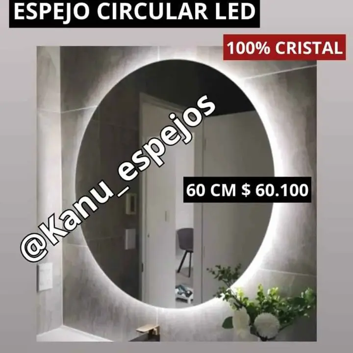 Espejo Circular Led