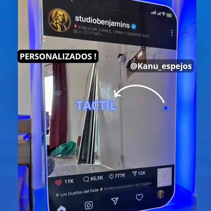 Espejo Instagram Sistema Touch