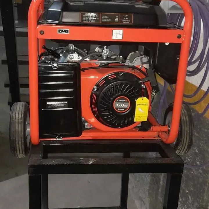 Grupo electrógeno 6.5 kva logus a nafta (a, gas de garrafa oferta con garrafa)