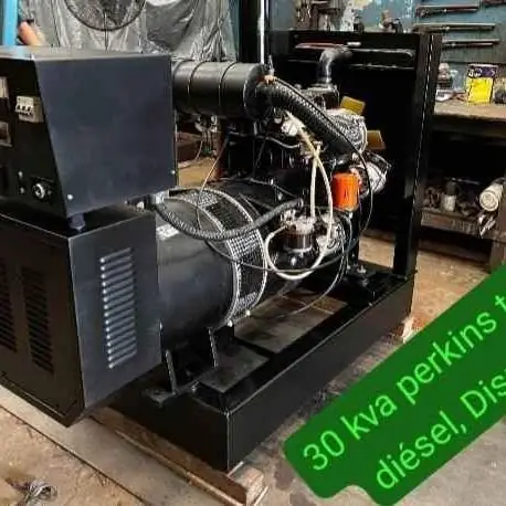 Grupo electrógeno 30 kva perkins trifasico diésel