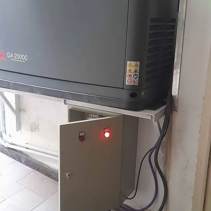 Grupo electrógeno a gas 13 kva pramac, motor generar americano