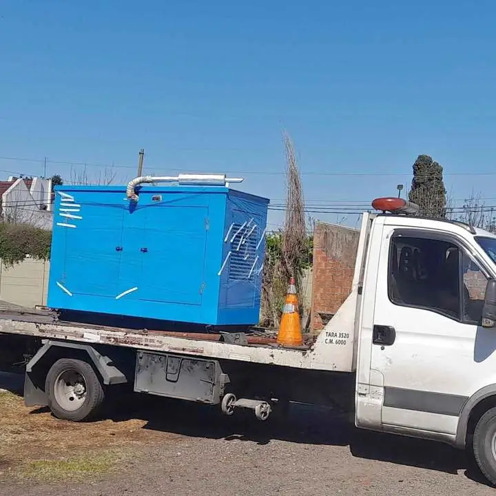 Nueva entrega granja el pilar 85 kva perkins trifasico diésel cabinado