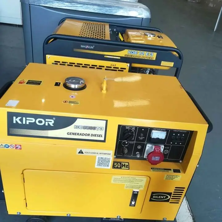 Grupo Electrógeno 6.5 kva trifasico CABINADO gasoil