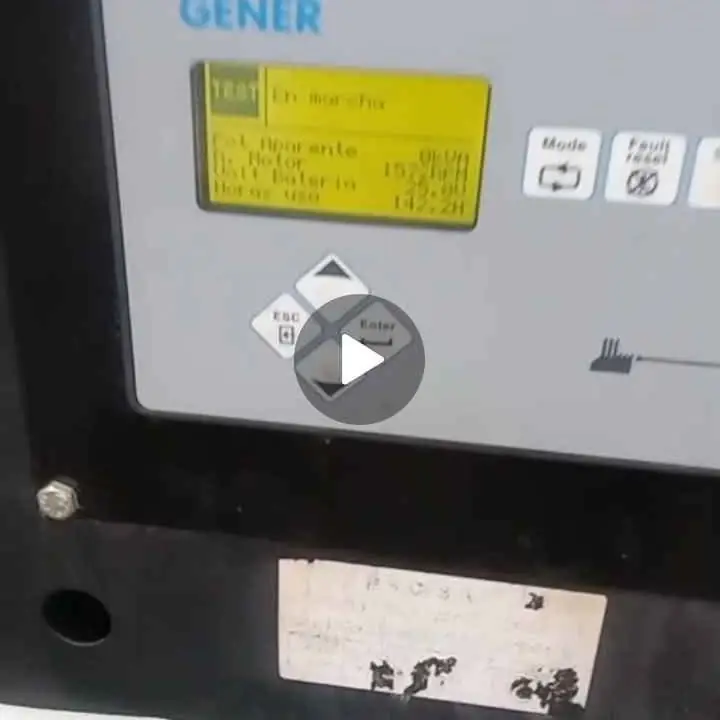 Grupo electrógeno 75 kva trifasico diésel cabinado insonorizado (143HORAS de uso)