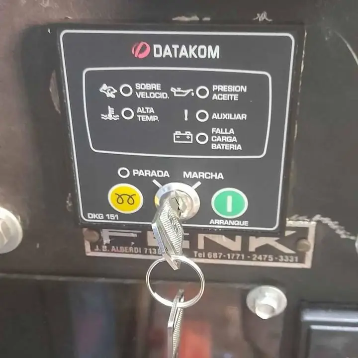 Grupo electrógeno 30 kva perkins trifasico diésel, con vegia (protección agua, aceite, temperatura)