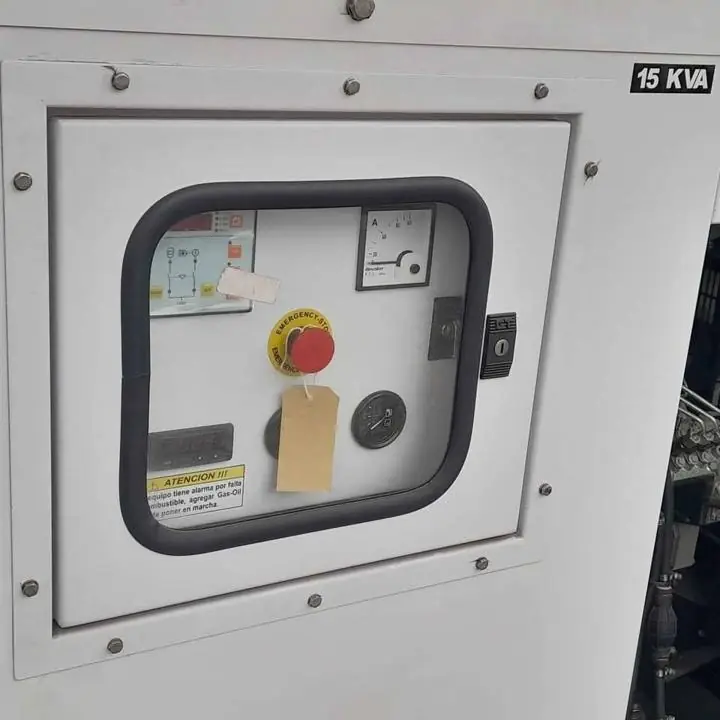 Grupo electrógeno 15 Kva perkins de Fabricacion Inglesa de 23Hp Madelo 403D 220 volts