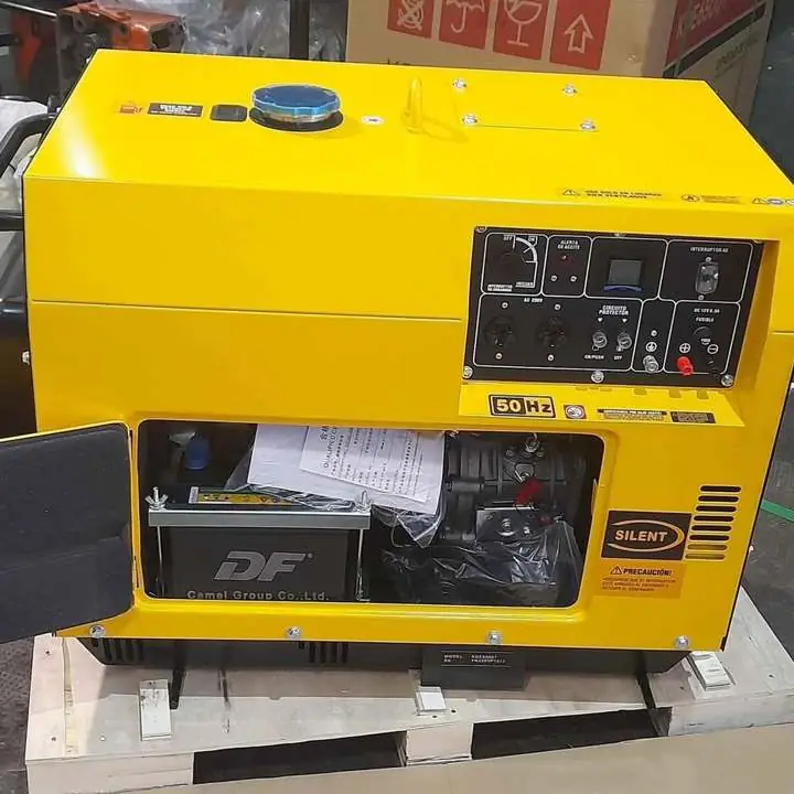 Grupo electrógeno 6 kva monofasico diésel cabinado, okm entrega inmediata