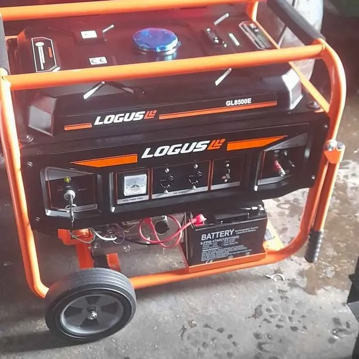 Grupo electrógeno a nafta y también a gas de garrafa (oferta con garrafa incluida)