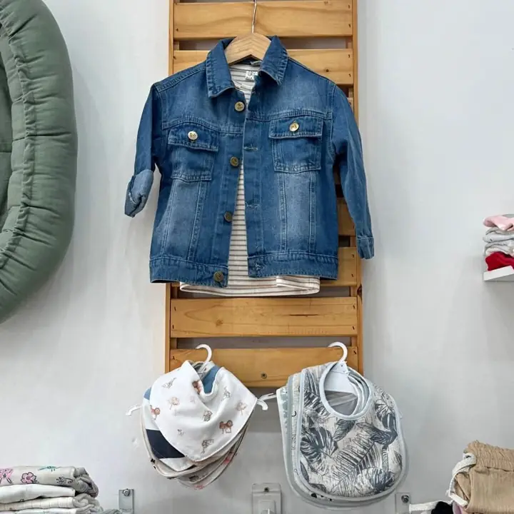 Campera de jean niño