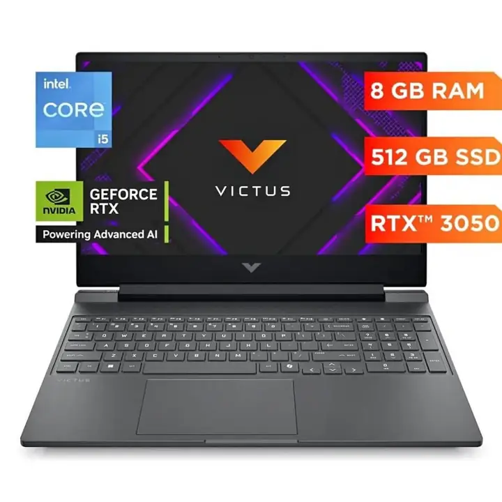 Notebook HP Gamer Victus 16-d0516la Intel Core i5 8gb RAM 512gb SSD NVIDIA GeForce GTX 1650 GPU Wind