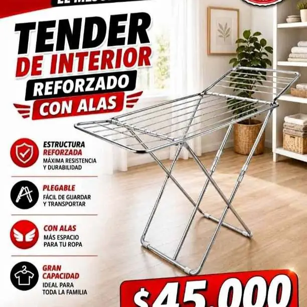 TENDER Interior # REFORZADO con ALAS # WHATSAPP