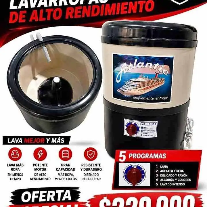 LAVARROPAS 5 KGS - Atlantic