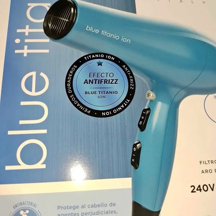 Secador GAMA # Mistral Blue Titanium