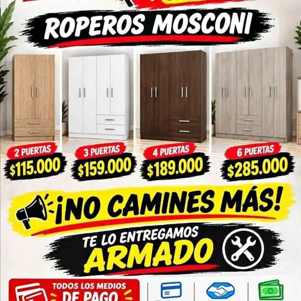 Roperos mosconi # la mejor calidad