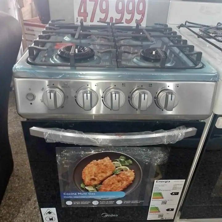Cocina Midea 4 HORNALLAS # Multigas # ENVÍOS en el DÍA