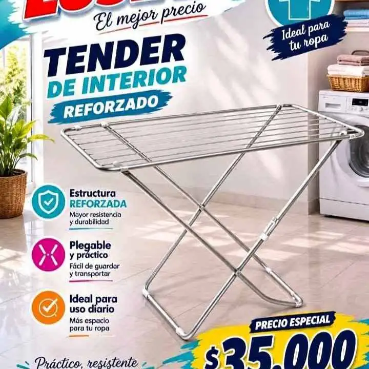 Tender de interior reforzado # plegable whatsapp