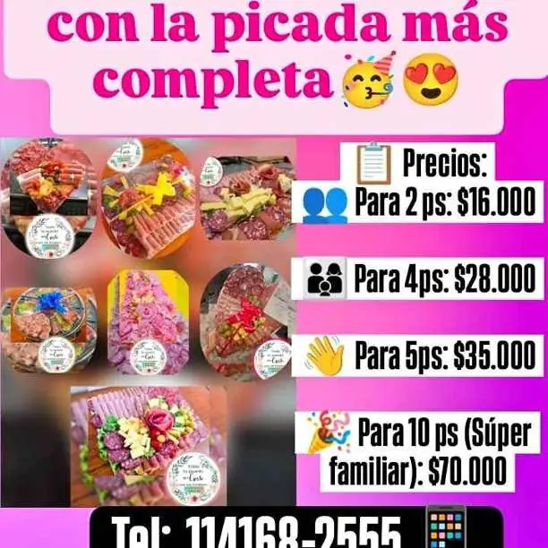 Picadas especiales para regalar el día del padre