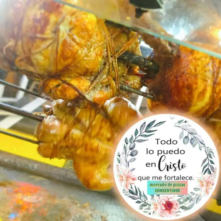 Pollo al spiedo solo 18.000$ pollo al spiedo con guarnicion 22.000$ cel