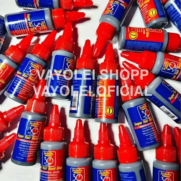 Pegamento de pestañas Salon Pro imitación secado rapido