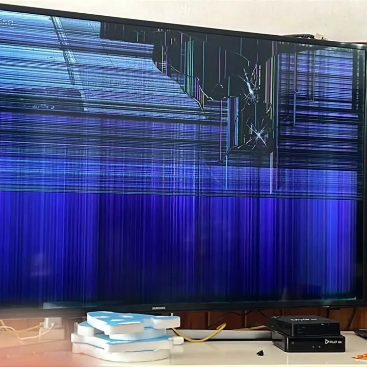 TV Samsung UN49MU6103G para respuesto funcionando