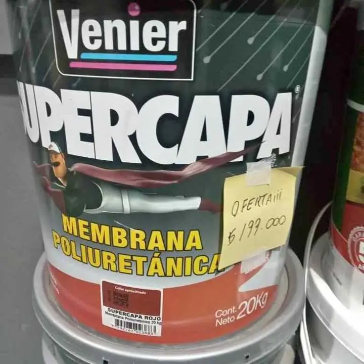 Membrana líquida súpercapa de 20 Kg