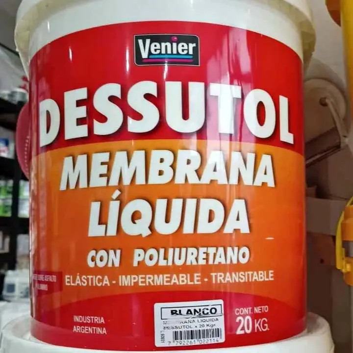 Membrana líquida desutol con poliuretano