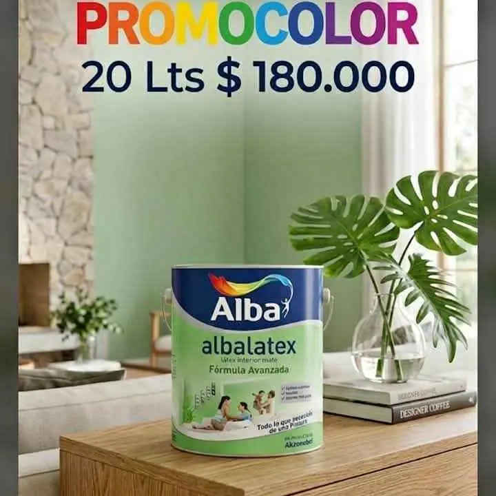 Albalatex de 20 litros blanco