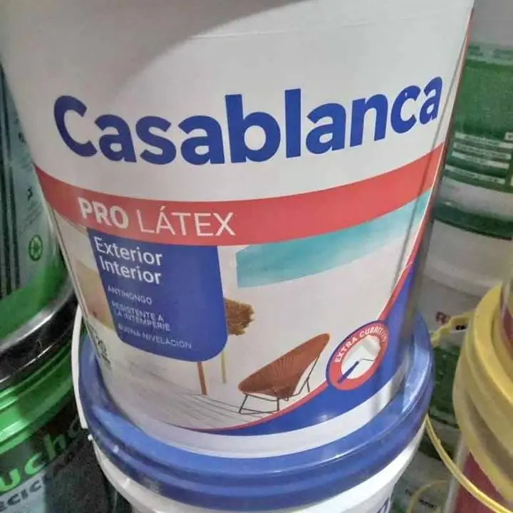 Látex Casablanca exterior y interior