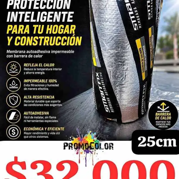 Membrana autoadhesiva 25cm