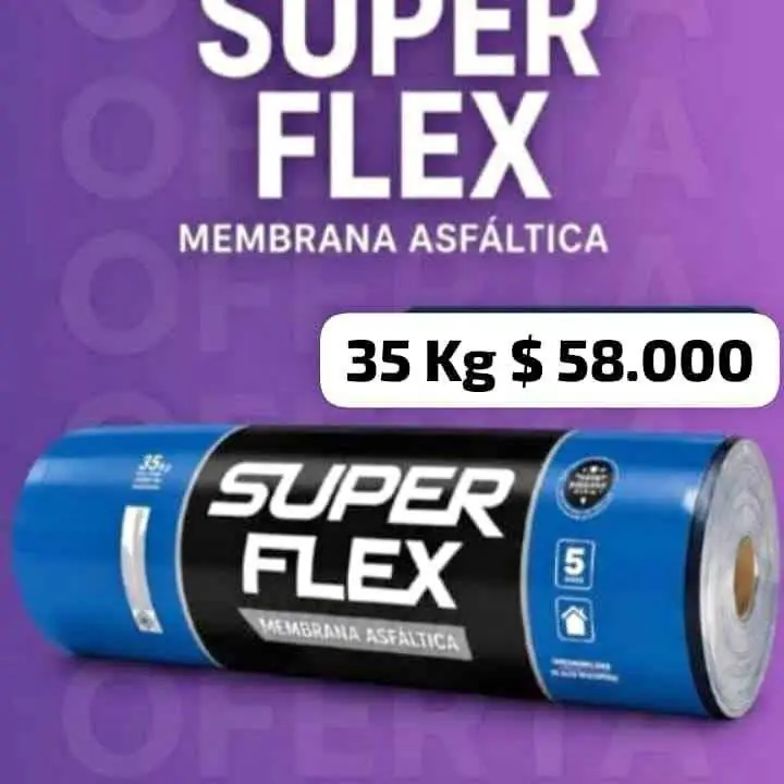 Membrana en rollos de 35kg