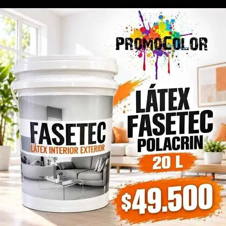 Látex fasetec de 20 litros