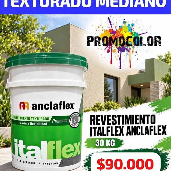 Revestimiento texturado de 30kg
