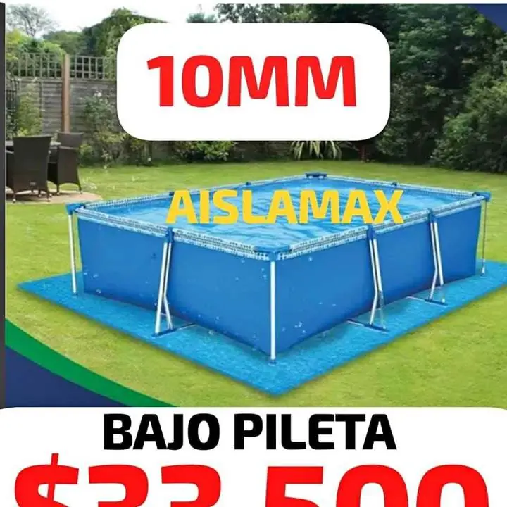 Bajo pileta de 10mm
