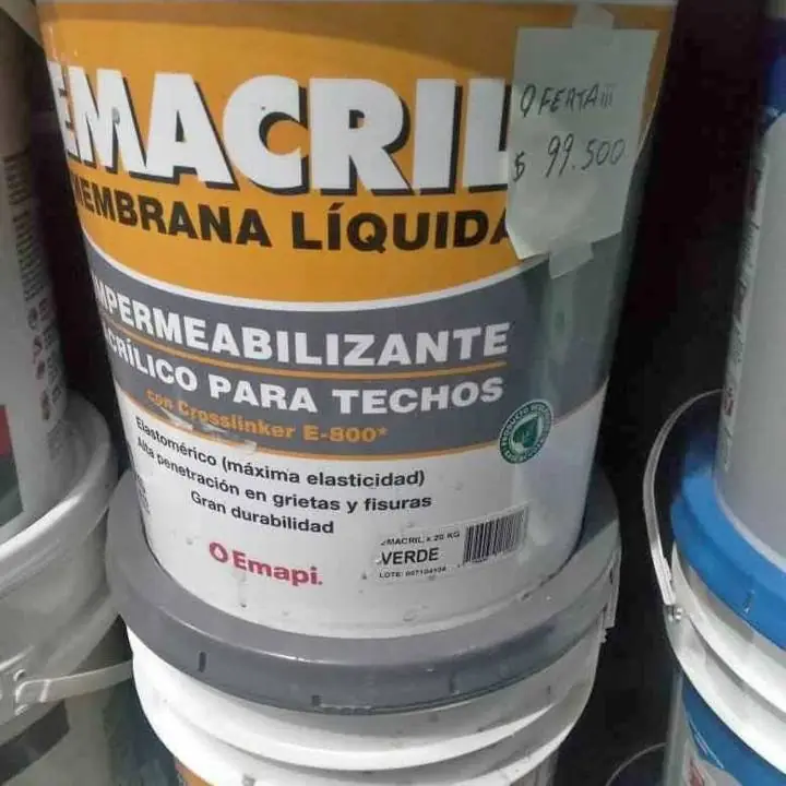 Membrana líquida emacril de 20kg