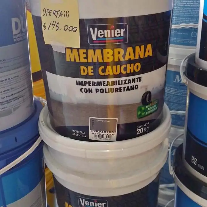 Membrana Venier con caucho de 20 Kg