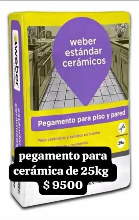 Pegamento para cerámica de 25kg