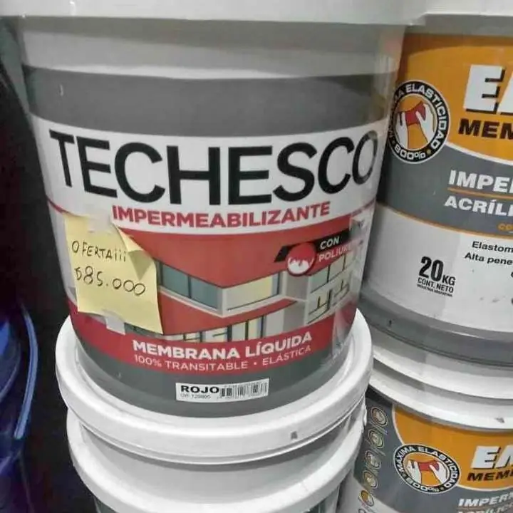 Membrana líquida techesco de 20kg